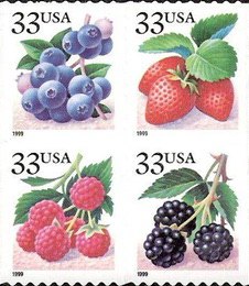 [Fruits - Self-Adhesive Booklet Stamps, type ]