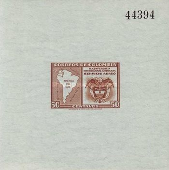 [The 9th Pan-American Congress, Bogota, type ]