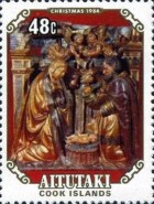 [Christmas - Details from Altarpiece, Saint Paul's Church - Palencia, Spain, type ME]