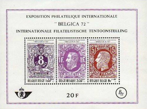 [Stamp Exhibition "Belgica 72", type ]
