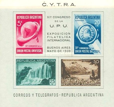 [International Stamp Exhibition - Universal Postal Congress, Buenos Aires, type ]