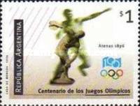 [The 100th Anniversary of the Modern Olympic Games, type BYQ]