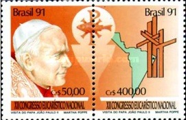 [Papal Visit and the 12th Anniversary of the National Eucharistic Congress, Natal, type ]