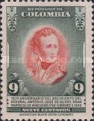 [The 150th Anniversary of the Birth of General A. J. de Sucre, 1795-1830, type OB1]