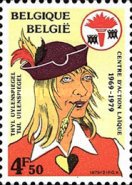 [The 10th Anniversary of the "Action Laique", type AYH]