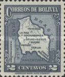 [Map of Bolivia, type BY]