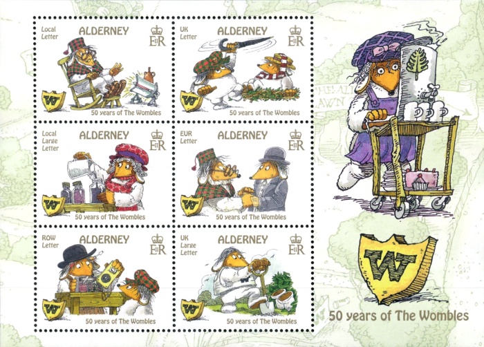 [Comics - The 50th Anniversary of the Wombles, type ]