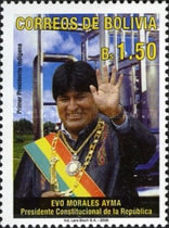 [President Evo Morales, type BET]