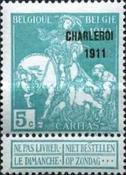 [Overprinted "CHARLEROI 1911", type AP10]
