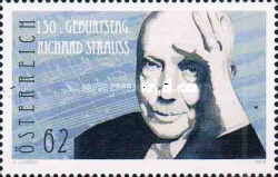[The 150th Anniversary of the Birth of Richard Strauss, 1864-1949, type DEL]