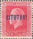 [Stamps of New Zealand Overprinted in Red or Blue, type M6]