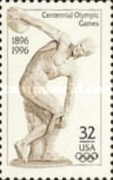 [The 100th Anniversary of the Olympic Games - Atlanta, USA, type CRJ]