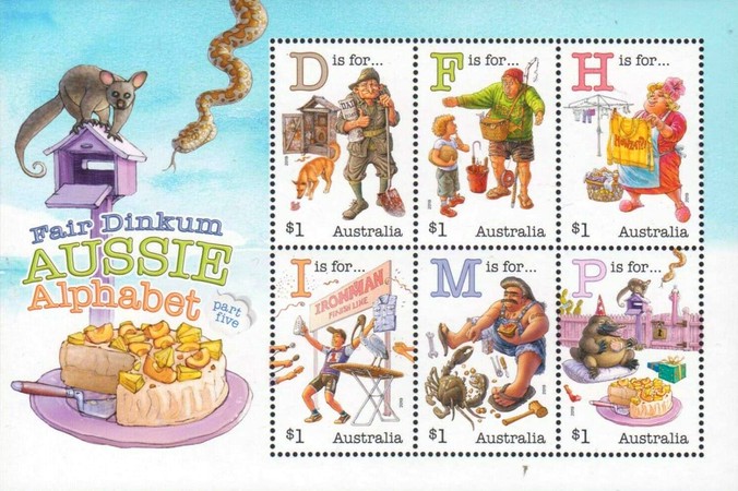 [Fair Dinkum Aussie Alphabet, type ]