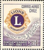 [The 50th Anniversary of Lions International, type PM]
