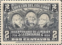 [The 200th Anniversary of La Condamine Scientific Expedition, type KB]