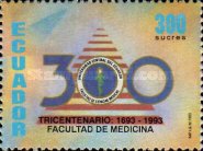 [The 300th Anniversary of Faculty of Medical Sciences, Ecuador Central University, type CEN]