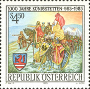 [The 1000th Anniversary of Königstetten, type AZN]