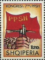 [Congress of the Albanian Labour Party (PPSH), type XQQ]