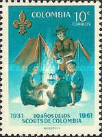 [The 30th Anniversary of Colombian Boy Scouts and 25th Anniversary of Colombian Girl Scouts, type ACS]