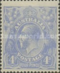 [King George V, type B14]