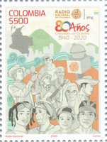 [The 80th Anniversary of the Radio Nacional de Colombia, type DKG]