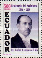 [The 100th Anniversary of the Birth of Dr. Carlos Arroyo del Rio, 1893-1968, type CER]