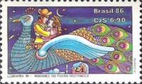 [Brazilian-Portuguese Stamp Exhibition "Lubrapex 86" - Rio de Janeiro, Brazil, type CEK]