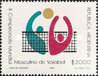 [The Tenth Men's Volleyball World Championship, type AXP]