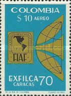 [Airmail - Inter-American Stamp Exhibition "EXFILCA '70" - Caracas, Venezuela, type AHT]