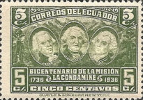 [The 200th Anniversary of La Condamine Scientific Expedition, type KC]