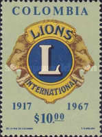 [The 50th Anniversary of Lions International, type AFK]