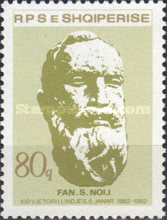 [The 100th Anniversary of the Birth of Fan S. Noli, type BAU]