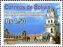 [The 200th Anniversary of the 25th May 1809 - Sucre, type BLH]