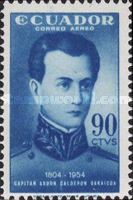 [Airmail - The 150th Anniversary of the Death of Captain Calderon Garaicoa, 1804-1822, type ADC]