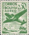 [Airmail Stamps - The 25th Anniversary of the Lloyd Aereo Boliviano, type FM2]