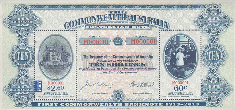 [The 100th Anniversary of the First Commonwealth Banknote, type ]