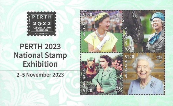 [Perth National Stamp Exhibition - In Memoriam of Queen Elizabeth, 1926-2022, type FGD1]