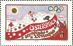 [Olympic Winter Games - Salt lake City, USA, type BVX]