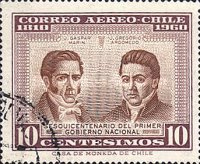 [Airmail - The 150th Anniversary of 1st National Government, type OE]
