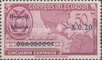 [Mendez Hospital - Stamps of 1944 Surcharged, type RM]