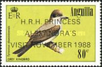 [Number 655, 656, 658 & 686 Overprinted "H.R.H PRINCESS ALEXANDRA`S VISIT NOVEMBER, 1988", type YL4]