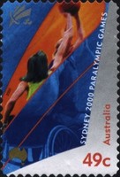 [Paralympic Games - Sydney - Self-Adhesive, type BJV1]