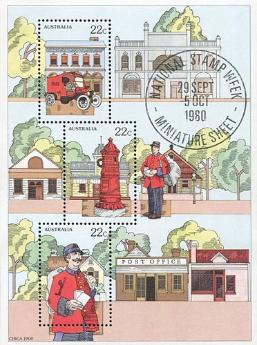 [National Stamp Week, type ]