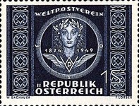 [The 75th Anniversary of the Universal Postal Union, type QU]