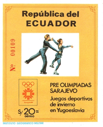[Airmail - Winter Olympic Games - Sarajevo, Bosnia and Herzegovina, type XTR]