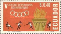 [The 5th Bolivar Games - Quito, Ecuador, type APJ]
