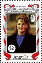 [The Wedding of HRH - Prince Andrew and Miss Sarah Ferguson, type AAI]
