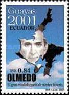 [Jose Joaquin de Olmedo Commemoration, 1780-1847, type CRT]