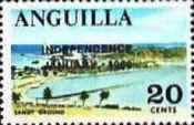 [Number 17-31 Overprinted "INDEPENDENCE JANUARY, 1969", type J1]