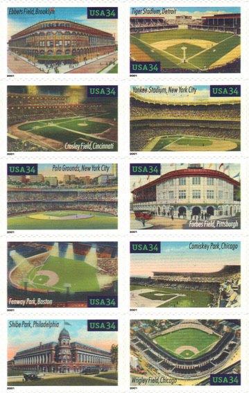 [Baseball Stadiums - Self-Adhesive, type ]